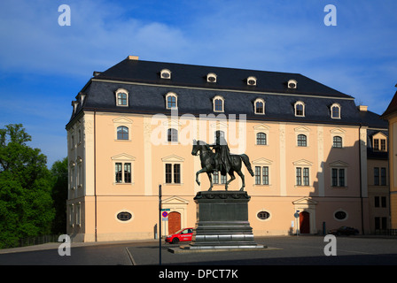 Herzogin Anna Amalia Bibliothek, Herzogin Anna Amalia Bibliothek, Weimar, Thüringen, Deutschland, Europa Stockfoto