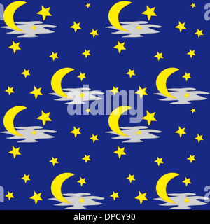 Night Sky Muster Stockfoto