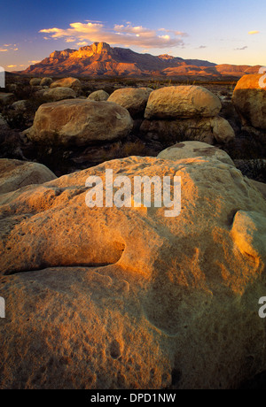 El Capitan Gipfel im Nationalpark Texas Guadalupe Stockfoto