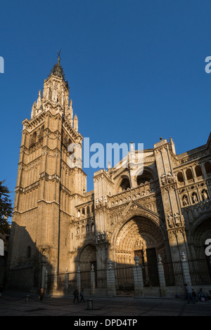 Kathedrale der Heiligen Maria in Toledo, Spanien. Stockfoto