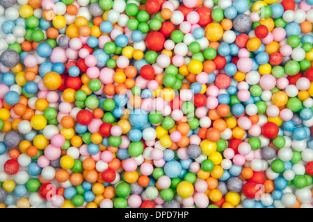 Farbenkugeln Stockfoto