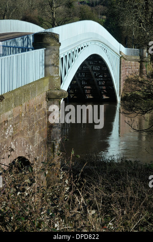 Bigsweir Brücke über den Fluss Wye in der Nähe von Tintern Stockfoto