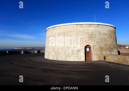 Die Martello Tower Museum, Seaford Town, East Sussex, England, UK Stockfoto