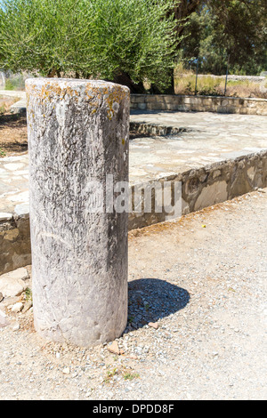 Kloster (Kloster) in Messara Tal auf Kreta in Griechenland. Messara - ist die größte Ebene in Kreta Stockfoto