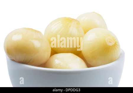 Eingelegte Zwiebeln - John Gollop Stockfoto