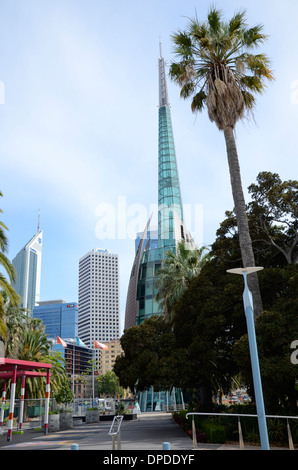 Der Swan Bells Glockenturm in Perth, Western Australia Stockfoto