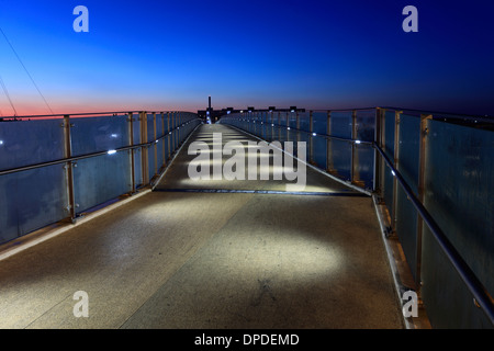 Adur Ferry Bridge, Fußgängerbrücke, Shoreham-By-Sea Town, Sussex County, England, UK Stockfoto