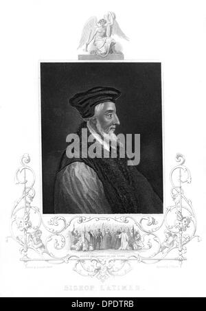 HUGH LATIMER, BISCHOF Stockfoto