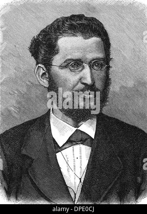 WILHELM LIEBKNECHT Stockfoto