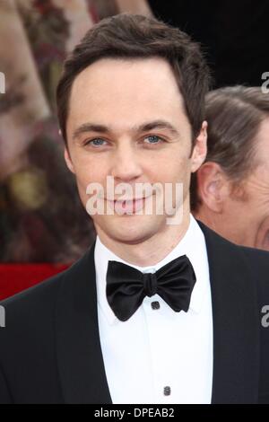 Beverly Hills, Kalifornien, USA. 12. Januar 2014. "The Big Bang Theory" Schauspieler JIM PARSONS kommt in der 71. Annual Golden Awards im Beverly Hilton Hotel. © TLeopold/Globe Photos/ZUMAPRESS.com/Alamy Live-Nachrichten Stockfoto