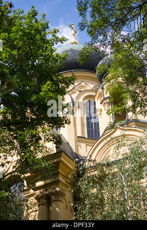Russisch-orthodoxe Kirche, Stadtteil Praga, Warschau, Polen Stockfoto