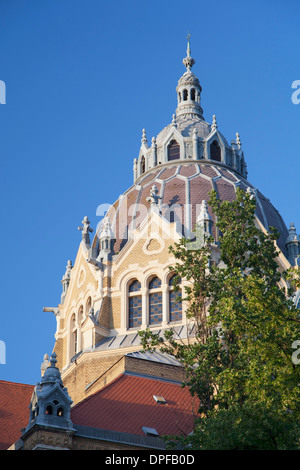Neue Synagoge, Szeged, südliche Tiefebene, Ungarn, Europa Stockfoto
