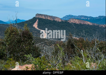 Blick vom Schilf Aussichtspunkt über den Grampians National Park, Victoria, Australien, Pazifik Stockfoto