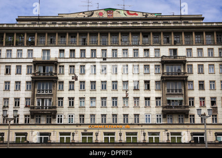 Ost-Berliner Architektur, (Berlin, Deutschland, Deutschland, Europa) Stockfoto