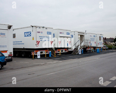 NHS-Mobile Clinical Assesment und Behandlung-Service, Chadderton, größere Manchester, UK Stockfoto