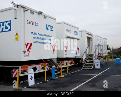 NHS-Mobile Clinical Assesment und Behandlung-Service, Chadderton, größere Manchester, UK Stockfoto