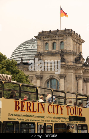 Reichstag(Bundestag) ist das Parlament von Deutschland (Berlin, Deutschland, Deutschland, Europa) Stockfoto