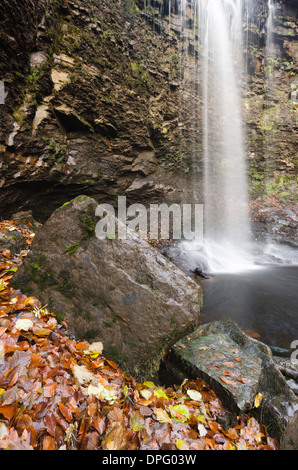 Whitfield Gill Wasserfall in der Nähe von Askrigg in Wensleydale Stockfoto