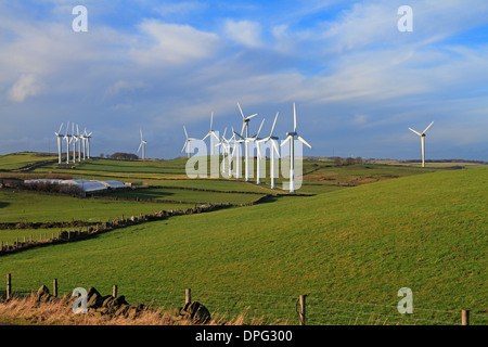 Royd Moor-Windpark in der Nähe von Penistone, South Yorkshire, England, UK. Stockfoto