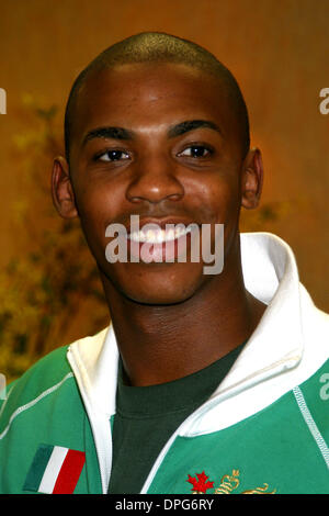 12. Januar 2006 - New York, New York, US - K46412JBU. New York Knicks-Spieler und die Besetzung von "Glory Road'' zu Ehren Martin Luther King Jr. bei McDonalds, NEW YORK New York 12.01.2006.  -MEHCAD BROOKS VON DESPERATE HOUSEWIVES. (Kredit-Bild: © Judie Burstein/Globe Photos/ZUMAPRESS.com) Stockfoto