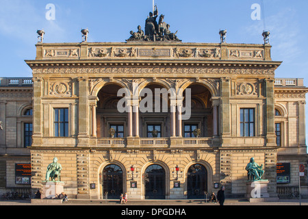 Royal Danish Theatre am Kongens Nytorv, Kopenhagen Dänemark Stockfoto