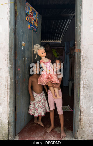 Menschen in Sri Lanka Stockfoto