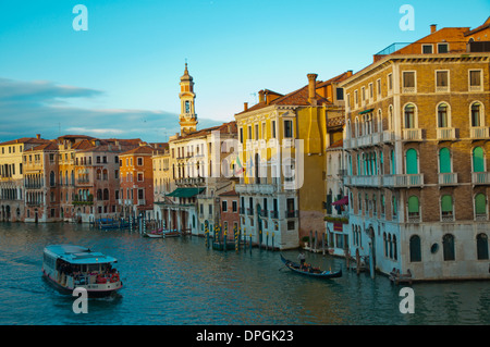 Canal Grande Canal Grande Venedig Veneto Italien Europa Stockfoto