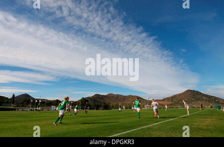 La Manga Club, Spanien. 14. Januar 2014. Frauen Friendly International. Irland / Niederlande. Bildnachweis: Tony Henshaw/Alamy Live-Nachrichten Stockfoto