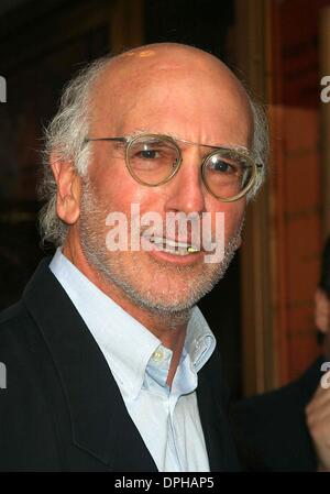 17. August 2006 - New York, New York, US - K49203ML. OPENING NIGHT '' wird Ruhm ME'' an BERNARD B. JACOBS THEATER NEW YORK New York 17.08.2006.  -2006..LARRY DAVID (Kredit-Bild: © Mitchell Levy/Globe Photos/ZUMAPRESS.com) Stockfoto