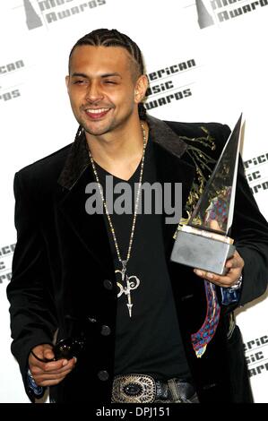 21. November 2006 - Hollywood, Kalifornien, USA - LOS ANGELES, CA 21. November 2006. Aufnahme Künstler Sean Paul während der 2006 American Music Awards statt im Shrine Auditorium, am 21. November 2006, in Los Angeles.   -K50850MGE(Credit Image: © Michael Germana/Globe Photos/ZUMAPRESS.com) Stockfoto