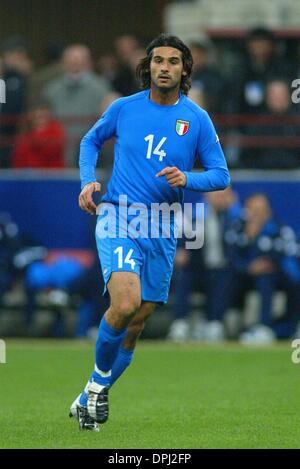 12. Mai 2006 - Italien V URUGUAY - DANIELE ADANI.ITALY.MILAN, Mailand, Italien. ITALIEN V URUGUAY.17/04/2002.DI2386. K47872. VORSCHAU WM 2006. (Kredit-Bild: © Globe Photos/ZUMAPRESS.com) Stockfoto