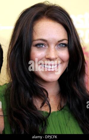 10. Oktober 2006 - 63. Filmfestspiele von Venedig, Venedig, Italien - LINDSAY LOHAN. SCHAUSPIELERIN. BOBBY, PHOTOCALL.63RD Filmfestspiele von Venedig, Venedig, ITALY.05-Sep-06.LAS73302.CREDIT:-K50574 (Kredit-Bild: © Globe Photos/ZUMAPRESS.com) Stockfoto