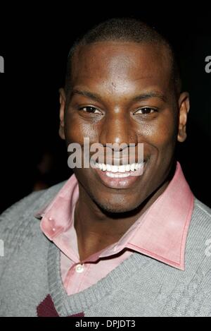 20. Februar 2006 - Hollywood, LOS ANGELES, USA - TYRESE GIBSON. SCHAUSPIELER. UNDERWORLD EVOLUTION, WELTPREMIERE. CINERAMA DOME, HOLLYWOOD, LOS ANGELES, USA.01-11-2006.LAP63392.K46879.CREDIT von (Kredit-Bild: © Globe Photos/ZUMAPRESS.com) Stockfoto