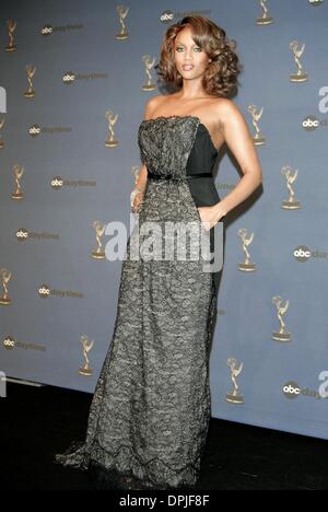 6. September 2006 - Hollywood, LOS ANGELES, USA - TYRA BANKS. MODEL.33RD DAYTIME EMMY AWARDS. KODAK Theater, HOLLYWOOD, LOS ANGELES, USA.28-Apr-06.LAR69590.K51167.CREDIT: (Kredit-Bild: © Globe Photos/ZUMAPRESS.com) Stockfoto