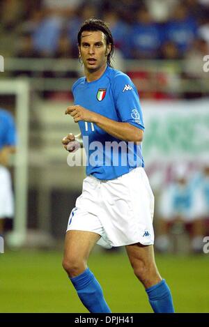 12. Mai 2006 - Italien V Kroatien - CRISTIANO DONI. Italien.. ITALIEN V CROATIA.08/06/2002.DI3487. K47872. VORSCHAU WM 2006. (Kredit-Bild: © Globe Photos/ZUMAPRESS.com) Stockfoto