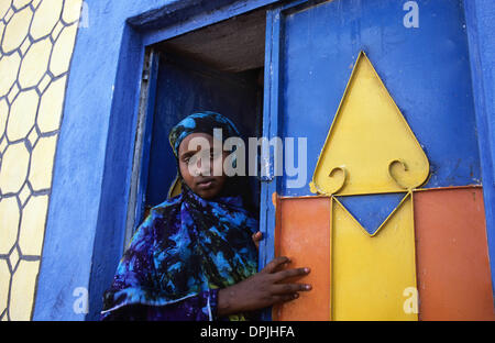 1. Juni 2006 - Gaalkacyo, Somalia - somalischer Teenager in Galkayo Samalia circa Juni 2006. (Bild Kredit: Theodore Liasi/zumapress.com ©) Stockfoto