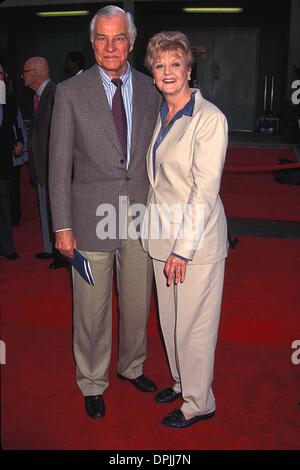 25. September 2006 - ANGELA LANSBURY mit ihrem Ehemann PETER SHAW. DISNEY LEGENDS AWARDS EHREN LANSBURY UND JONES 1995. LISA ROSE-(Kredit-Bild: © Globe Photos/ZUMAPRESS.com) Stockfoto