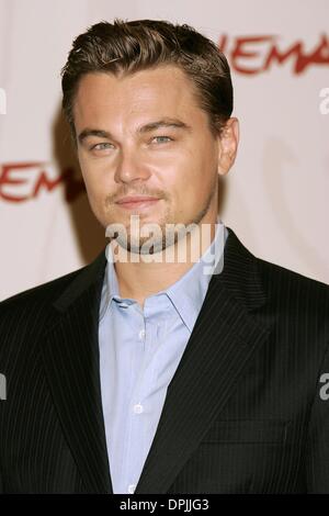 28. Oktober 2006 - Rom, Italien - LEONARDO DICAPRIO. ACTOR.1ST ROME FILMFESTIVAL, DEN VERSTORBENEN. Rom, ITALY.15-Oct-06.DIE19150.CREDIT:-K51014 (Kredit-Bild: © Globe Photos/ZUMAPRESS.com) Stockfoto