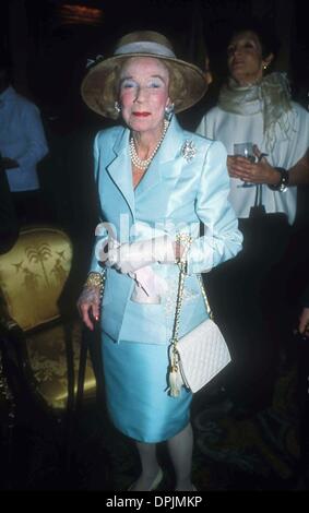 26. Juli 2006 - BROOKE ASTOR 2000.K22151MG. MARINA - GARNIER (Kredit-Bild: © Globe Photos/ZUMAPRESS.com) Stockfoto