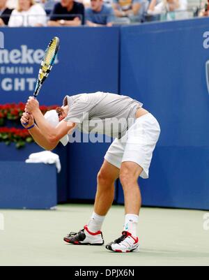 28. August 2006 - New York, New York, USA - K49434AR. US OPEN 2006 in FLUSHING MEADOW PARK QUEENS, NEW YORK NewYork 28.08.2006. ANDREA RENAULT-ANDY RODDICK(Credit Image: © Globe Photos/ZUMAPRESS.com) Stockfoto