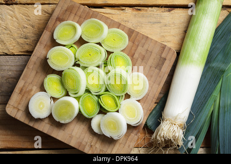 Lauch Stockfoto