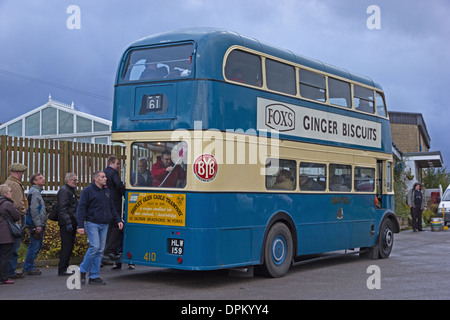 1947 AEC Regent III Bus von Bradford Corporation betrieben Stockfoto