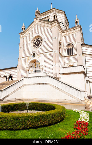 Mailänder Monumentalfriedhof erbaut von Architekt Carlo Maciachini Stockfoto