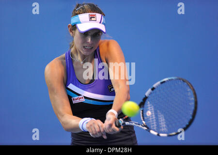 Melbourne, Australien. 15. Januar 2014. Julia Goerges Deutschlands in Aktion am dritten Tag der Australian Open aus Melbourne Park. Bildnachweis: Aktion Plus Sport/Alamy Live-Nachrichten Stockfoto