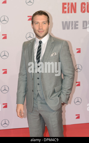 Jai Courtney - Deutschland-Premiere von "A Good Day to Die Hard" am Potsdamer Platz, Berlin - 4. Februar 2013 Stockfoto