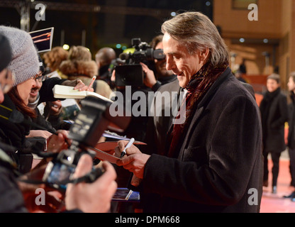 Jeremy Irons - 63. jährlichen Berlinale internationales Filmfestival, "Nachtzug nach Lissabon" Premiere, Berlin - 13. Februar 2013 Stockfoto