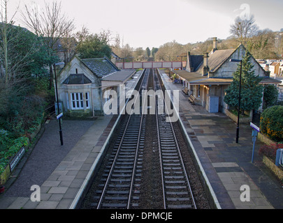 Bradford auf Avon Bahnhof, Vereinigtes Königreich Stockfoto