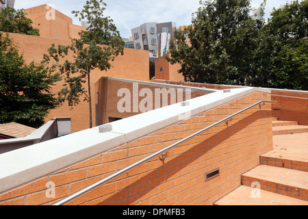 Bestandteil der Ray und Maria Stata Center, M.I.T., Cambridge, Massachusetts Stockfoto