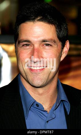 15. Dezember 2006 - Graumans Chinese, Hollywood, LOS ANGELES, USA - MATTHEW FOX. SCHAUSPIELER. WE ARE MARSHALL - PREMIERE-. GRAUMANS CHINESE, HOLLYWOOD, Kalifornien.12-14-2006.K51115(Credit Image: © Globe Photos/ZUMAPRESS.com) Stockfoto