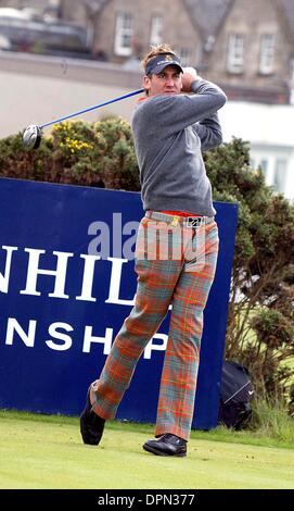 6. Oktober 2006 - Schottland 06.10.2006, Großbritannien - A19689.063107. Ian Poulter.The Dunhill pro-am am Golfplatz St. Andrews, Schottland 06.10.2006... KIRSTY MACGREGOR - PHOTOS(Credit Image: © Globe Photos/ZUMAPRESS.com) Stockfoto